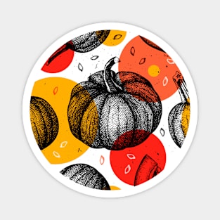 Pumpkin Halloween Magnet